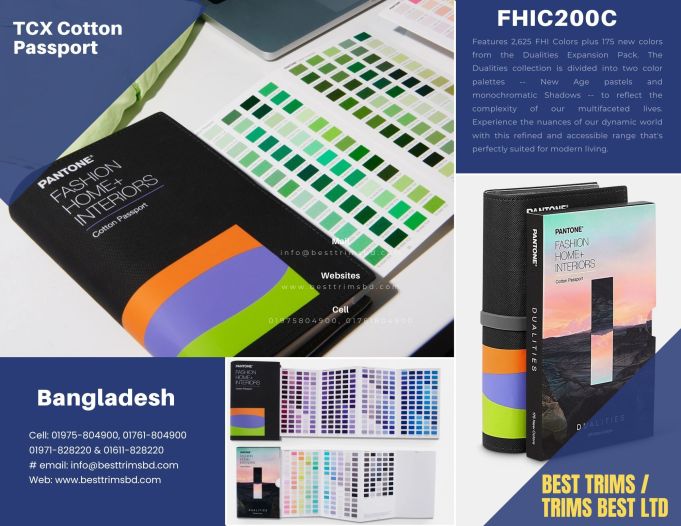 Pantone Tcx Cotton Passport Fhic200C