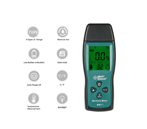 Wood moisture meter 