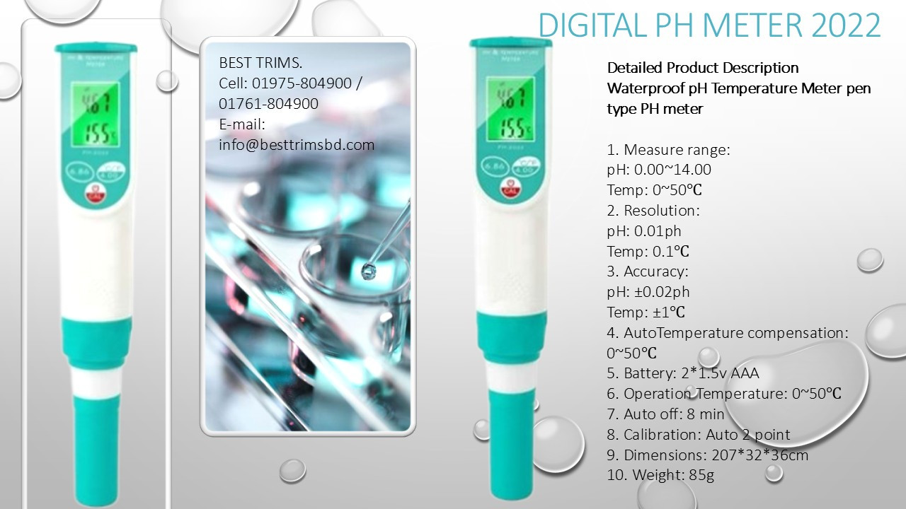 ph Meter Pocket type pH2022