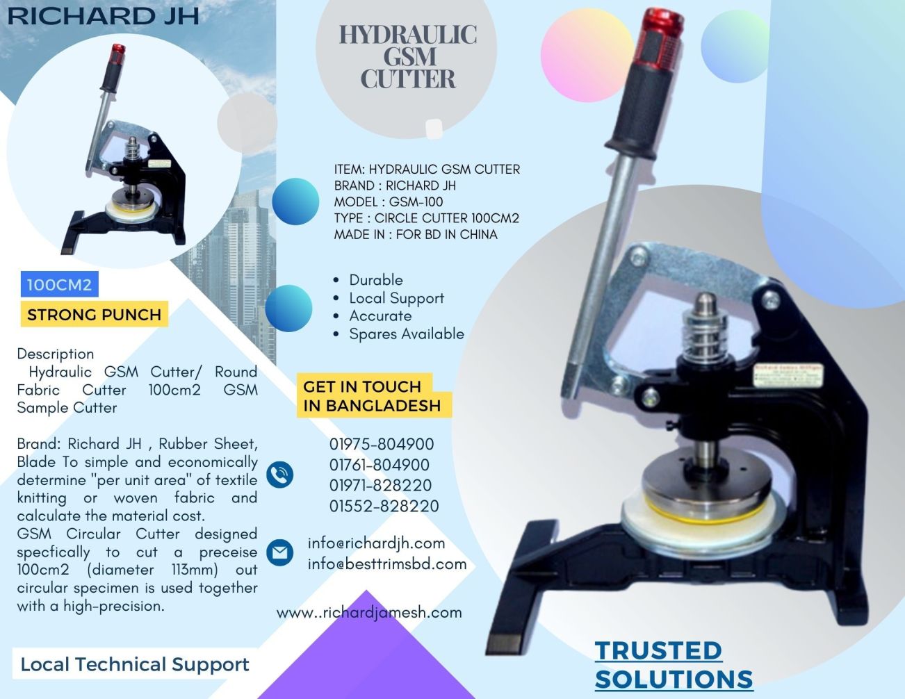 Hydraulic GSM Cutter 