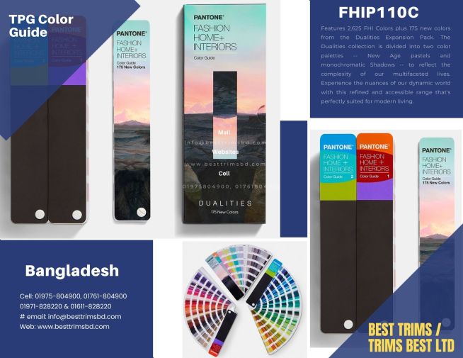 Pantone Tpg Color Guide Fhip110C in Bangladesh