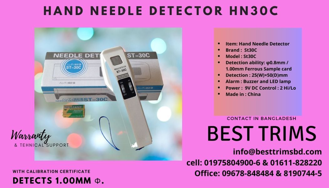 Hand Needle Detector ST30C