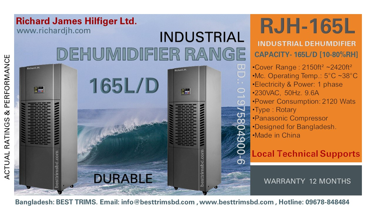 Dehumidifier 165L/Day