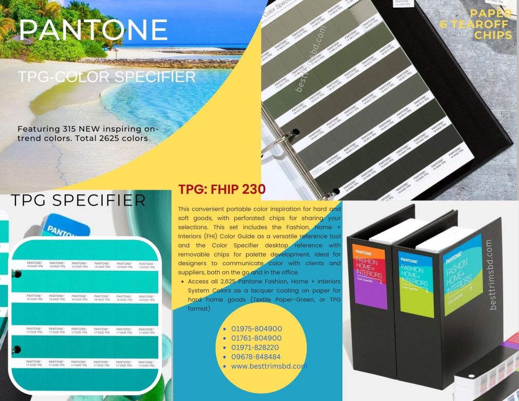 Pantone Tpg Color Specifier in Bangladesh 