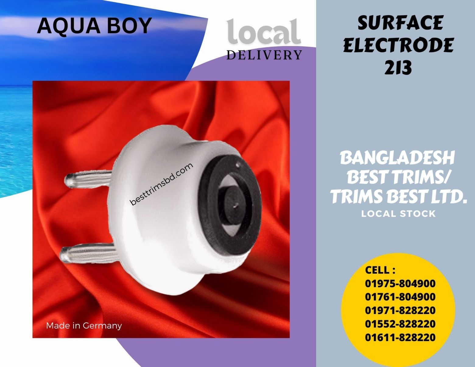 Aqua Boy Surface Electrode 213