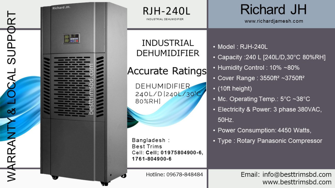 Dehumidifier Richard JH 240L/D