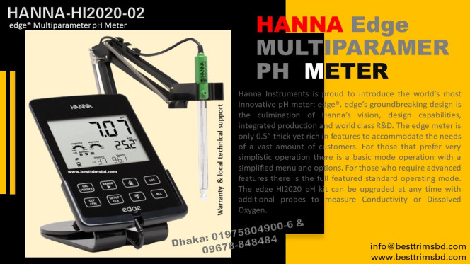 pH meter Hanna HI2020 in Bangladesh 